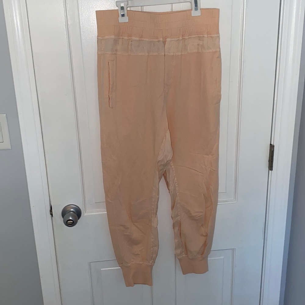 Orange creamsicle joggers